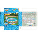 Bestway Inflatable Play Pool - 3-Ring - Φ1.96m x H53cm