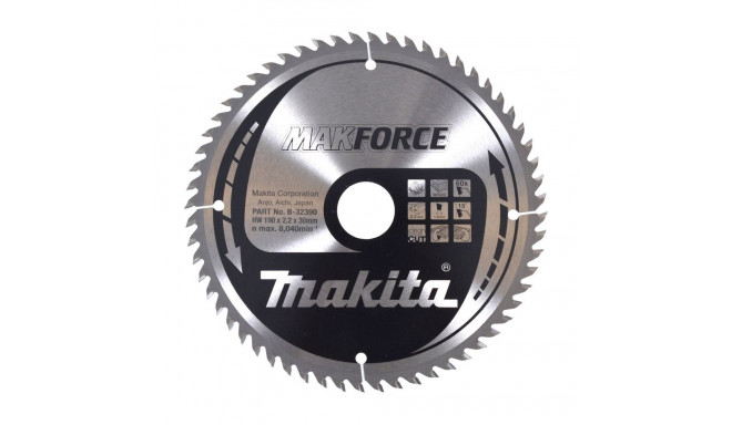 Makita B-32390 circular saw blade 19 cm 1 pc(s)