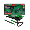 ROCKFORCE DŹWIGNIK "ŻABA" 3,5T  80 - 495mm /NISKI PROFIL