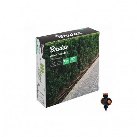 DRIP HOSE WATER FLOW DRIP SET 50m WITH WATER FLOW TIMER
