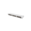 Plaadipaneel 48 porti 1U 19" CAT6 FTP varjestatud hall Lanberg