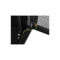 Lanberg WF01-6404-23B seinakinnitusega rack-kapp 4U must