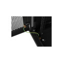 Lanberg WF01-6404-23B seinakinnitusega rack-kapp 4U must