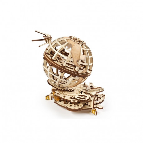 3D pusle puidust mehaaniline gloobus Ugears
