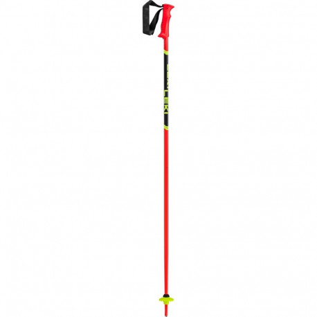 LEKI KIJE RACING KIDS punane/kollane 085