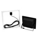 LED päikesepatareiga prožektor V-TAC 20W must IP65, kaugjuhtimispult, taimer VT-60W 6000K 1650lm