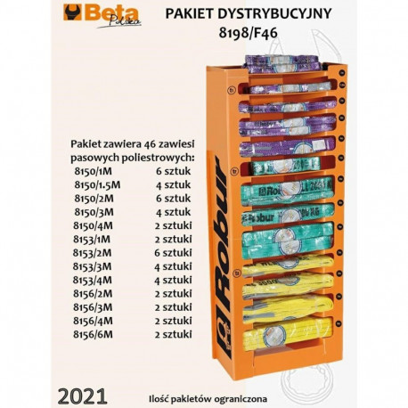 Beta linttropid 46 tk / Robur väljapanekustend