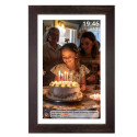 Denver PFF-1543DW digital photo frame Brown 39.6 cm (15.6") Touchscreen Wi-Fi