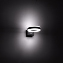 Maclean LED lamp, seinapealne, PIR-anduriga, PC+ALU, 20W, 1700lm, IP65, Neutraalne Valge 4000K, hall