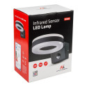 Maclean LED lamp, seinapealne, PIR-anduriga, PC+ALU, 20W, 1700lm, IP65, Neutraalne Valge 4000K, hall