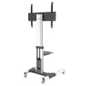 Techly põrandastatiiv riiuliga telerile LCD/LED/Plasma 50-92"