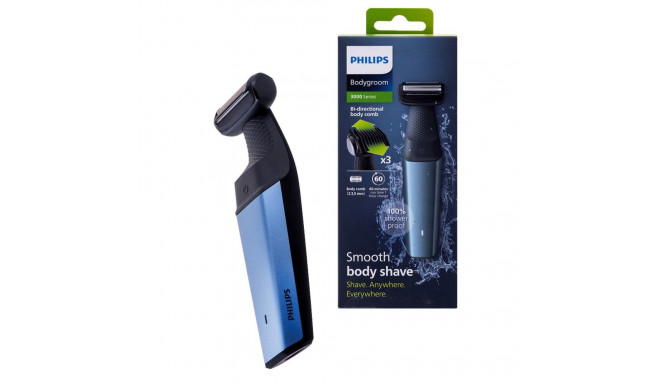 Philips BG3027/05 body groomer/shaver Black, Blue