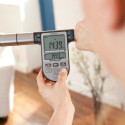 Omron BF511 Square Blue Electronic personal scale