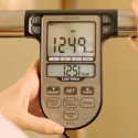 Omron BF511 Square Blue Electronic personal scale