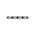 Qoltec Patch Panel RACK | 24 Ports | cat.6 UTP | Black