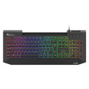 Genesis Lith 400 RGB US mänguklaviatuur X-Scissor tarkvaraga SLIM taustavalgustus