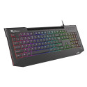 Genesis Lith 400 RGB US mänguklaviatuur X-Scissor tarkvaraga SLIM taustavalgustus