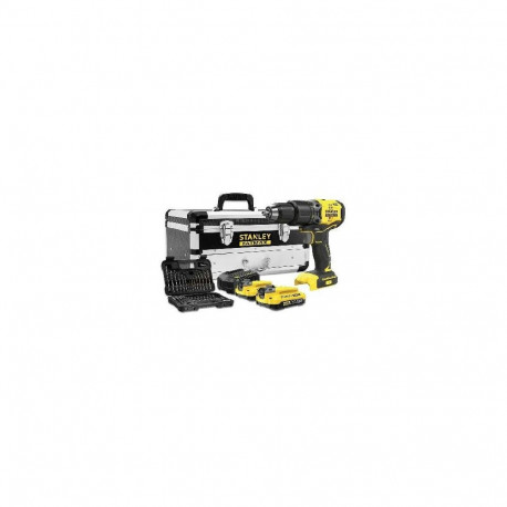 STANLEY akukruvikeeraja V20 SFMCD715D2F 60Nm 2x2,0Ah +50ACC metallist kohver