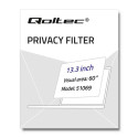 Qoltec 51069 ekraani privaatsusfiltrid 33,8 cm (13,3")