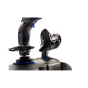 Thrustmaster T.Flight Hotas 4 Must, Sinine USB 2.0 Juhtkang Digitaalne PC, PlayStation 4