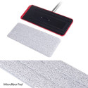 GreenBlue Flat Mop with Bucket and Wringer, Two HQ Microfiber Cartridges, 8L Capacity, MaxiClean GB8