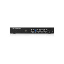 Ubiquiti EdgeRouter 4 juhtmega ruuter Gigabit Ethernet Must