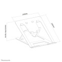 Neomounts NSLS085BLACK Laptop stand 10-17" - foldable - compact - universal