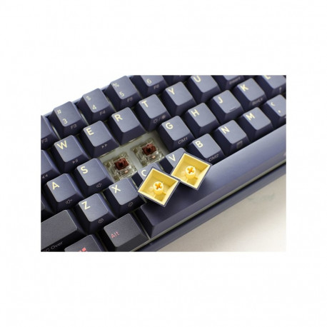 Ducky One 3 SF mänguklaviatuur USB QWERTZ saksa sinine