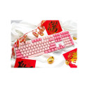 Ducky One 3 klaviatuur Mängimine USB QWERTZ Saksa Roosa