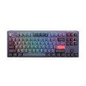 Ducky One 3 TKL klaviatuur Mängimine USB USA Inglise Sinine