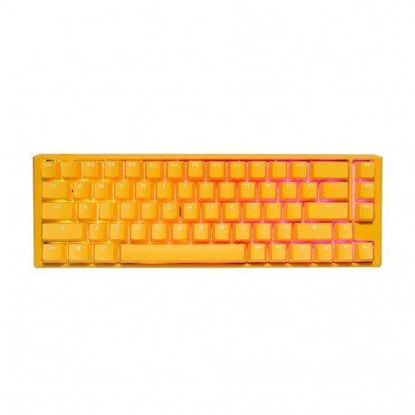 Ducky One 3 Yellow SF keyboard Gaming USB QWERTY US English