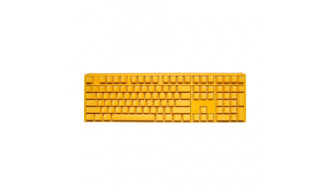 Ducky One 3 keyboard Gaming USB QWERTY English Yellow