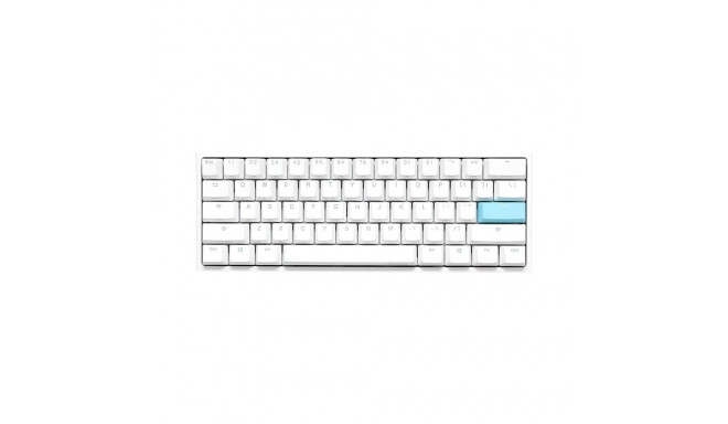 Ducky DKON2061ST klaviatuur Gaming USB QWERTZ Saksa Valge