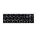 Ducky One 2 valge LED-klaviatuur universaalne USB Saksa must, valge