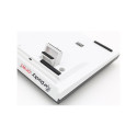 Ducky One 2 White LED keyboard Universal USB German Black, White