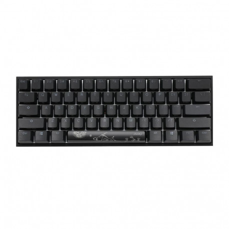 Ducky Mecha Mini mängu USB saksa must klaviatuur