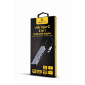 Gembird A-CM-COMBO5-02 sülearvuti dokk/portide replikator juhtmega USB 3.2 Gen 1 (3.1 Gen 1) Type-C 