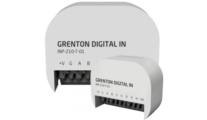 digitaalne sisendmoodul (4 sisendit) / toetab 1-wire / surutav paigaldus / TF-Bus