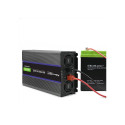Qoltec Monolith 6000 MS Wave pingemuundur | 12V to 230V | 3000/6000W | USB