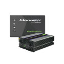 Qoltec Monolith 6000 MS Wave Voltage Converter | 12V to 230V | 3000/6000W | USB