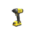 Stanley FATMAX SFMCF800C2K-QW must-kollane lööktrell/kruvikeeraja 2800 p/min