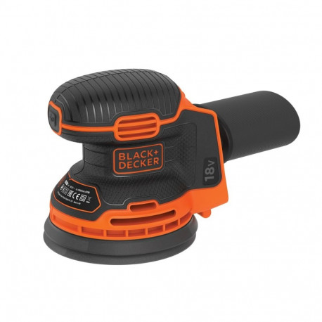 Black & Decker kaasaskantav orbitaalne lihvmasin BDCROS18N-XJ 12000RPM, must, oranž
