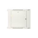 Extralink Rackmount cabinet 12U 600x600 AZH Gray wall mounted, swing type