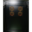 Extralink Rackmount kapp 27U 600x1000 Must põrandal seisev