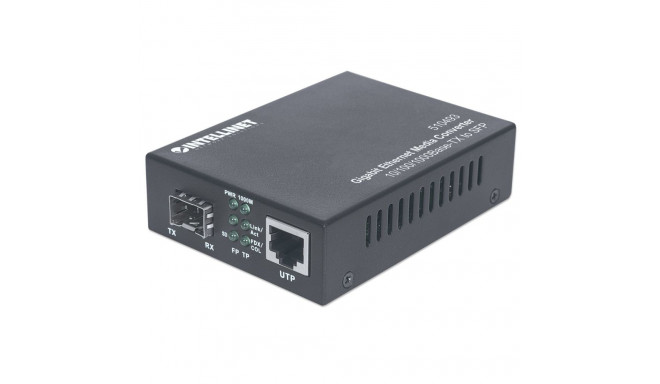 Intellinet gigabit Ethernet SFP meediumimuundur, 10/100/1000Base-Tx SFP-pesa, tühi (Euro 2-pin pisti