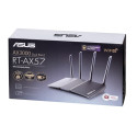 ASUS RT-AX57 juhtmevaba ruuter Gigabit Ethernet Kaksikbänd (2.4 GHz / 5 GHz) Must