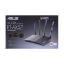 ASUS RT-AX57 juhtmevaba ruuter Gigabit Ethernet Kaksikbänd (2.4 GHz / 5 GHz) Must