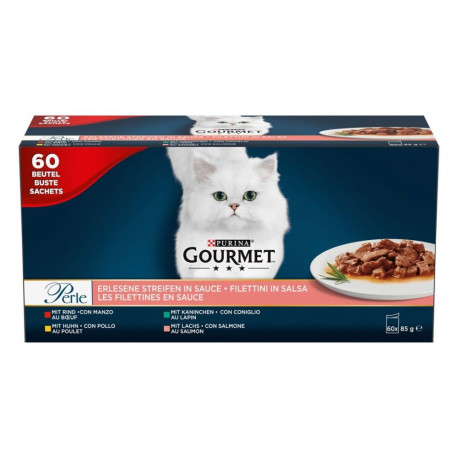 PURINA Gourmet Perle Mix märg kassitoit 60x85 g