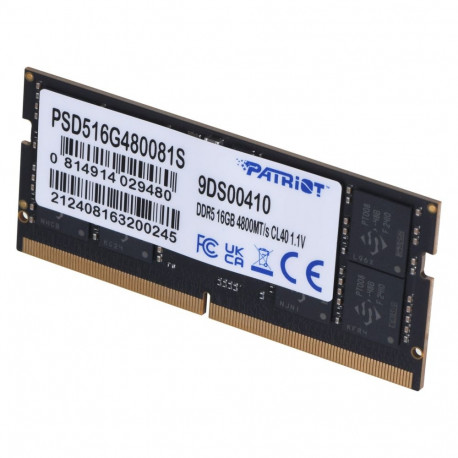 Patriot Memory mälumoodul Signature PSD516G480081S 16GB DDR5 4800MHz