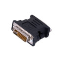 Lanberg AD-0012-BK cable gender changer DVI-I VGA (D-Sub) Black